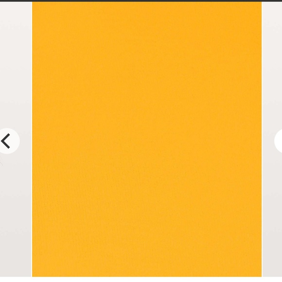 NWT Lululemon free to be serene high neck bra in honey lemon - Picture 7 of 10